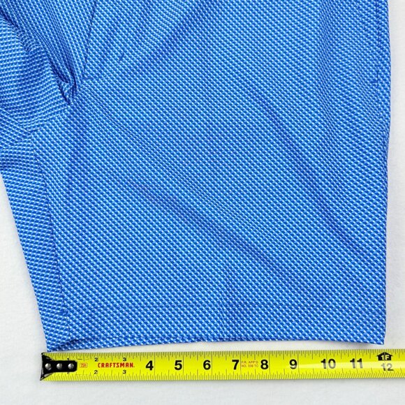 PGA Tour Men's Active Gripper Waistband UPF 50 Stretch Blue Shorts Size 38 NWT - Picture 10 of 11